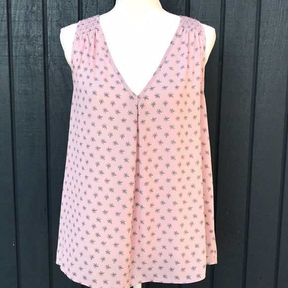 LOFT Tops - Loft Pink Sleeveless Blouse